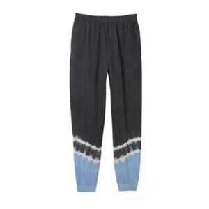 Victoria's Secret PINK Gray High Waist Campus Jogger Tie Dye NWT Medium